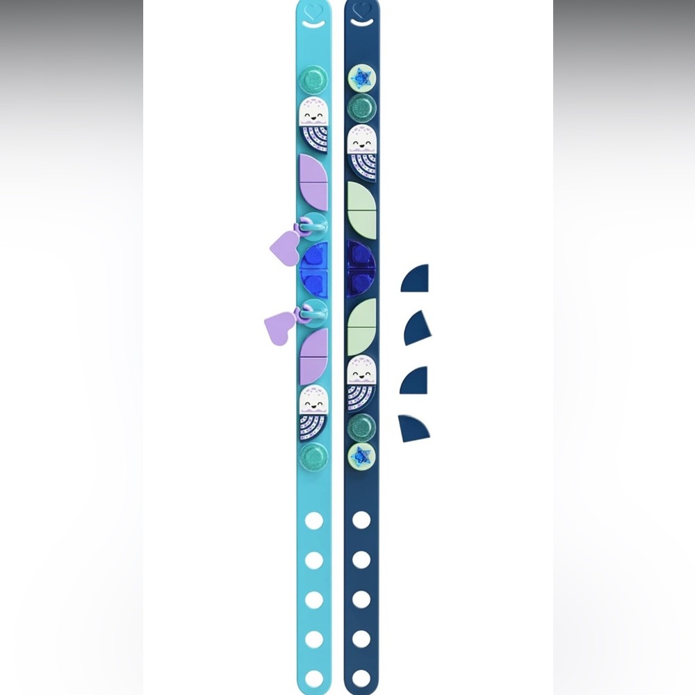 NWT LEGO DOTS Into the Deep Bracelet Set - Blue, Green, Purple - Picture 6 of 15